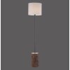 Leuchten-Direkt BARK Floor Lamp Ecru, black, 1-light source