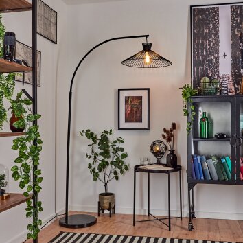 TAMINS Floor Lamp black, 1-light source