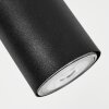 JAVEL Floor Lamp chrome, black, 3-light sources