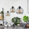 ANDEER Pendant Light black, 3-light sources