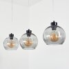 ANDEER Pendant Light black, 3-light sources