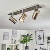 ZUOZ Ceiling Light chrome, matt nickel, 3-light sources