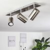 ZUOZ Ceiling Light chrome, matt nickel, 3-light sources