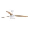 Faro Barcelona Panay Ceiling Fan with Lighting white, 2-light sources