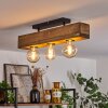 BERAT Ceiling Light brown, black, 3-light sources