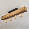 BERAT Ceiling Light brown, black, 4-light sources
