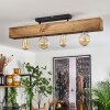 BERAT Ceiling Light brown, black, 4-light sources