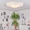 CRESTA Ceiling Light LED white, 2-light sources, Colour changer