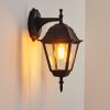 NAOFE Outdoor Wall Light black, 1-light source