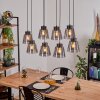 ANGELSHAUG Pendant Light black, 8-light sources