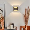 CLARENS Wall Light LED brown, white, 1-light source
