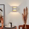 CLARENS Wall Light LED brown, white, 1-light source