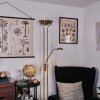 ROM Floor Lamp LED antique brass, 2-light sources