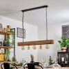 BERAT Pendant Light brown, black, 5-light sources