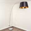 Lillby Floor Lamp grey, 1-light source, Fabric shade