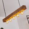 BERAT Pendant Light brown, black, 5-light sources