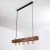 BERAT Pendant Light brown, black, 5-light sources