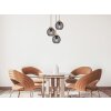 Globo PABLO Pendant Light black, 3-light sources
