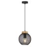 Globo PABLO Pendant Light black, 1-light source