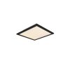 Reality ALPHA Ceiling Light LED black, 1-light source