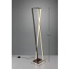 Trio-Leuchten EDGE Floor Lamp LED black, 1-light source