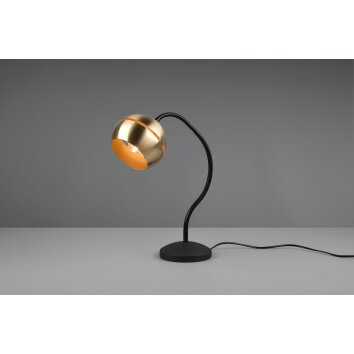 Trio-Leuchten FLETCHER Table lamp brass, 1-light source
