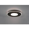 Trio-Leuchten VERUS Ceiling Light LED black, 1-light source, Remote control