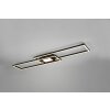 Trio-Leuchten GANADO Ceiling Light LED black, 2-light sources, Remote control, Colour changer