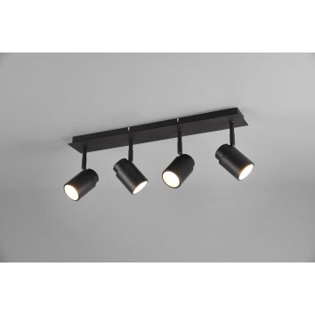 Trio-Leuchten ANGELO Ceiling Light black, 4-light sources