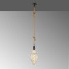 Fischer-Honsel ROPE Pendant Light black, 1-light source