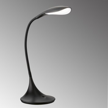 Fischer-Honsel NIL Table lamp LED black, 1-light source