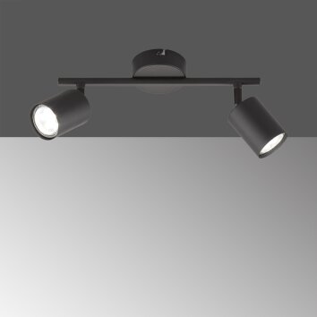 Fischer-Honsel VANO Ceiling Light black, 2-light sources