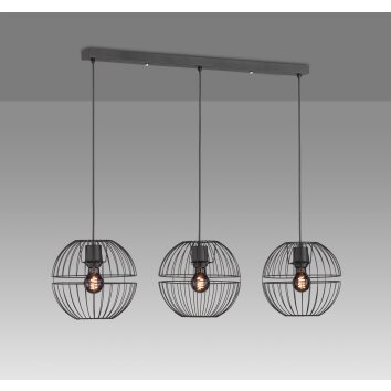 Fischer-Honsel DROPS Pendant Light black, 1-light source