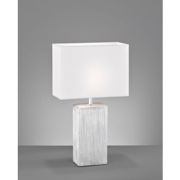 Fischer-Honsel FLENS Table lamp silver, 1-light source