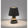 Fischer-Honsel PIBE Table lamp black, 1-light source
