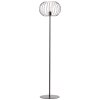 Brilliant-Leuchten SILEMIA Floor Lamp Ecru, black, 1-light source