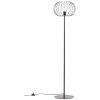 Brilliant-Leuchten SILEMIA Floor Lamp Ecru, black, 1-light source