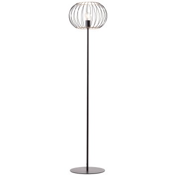 Brilliant-Leuchten SILEMIA Floor Lamp Ecru, black, 1-light source