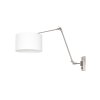 Steinhauer PRESTIGE CHIC Wall Light brushed steel, 1-light source