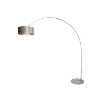 Steinhauer SPARKLED LIGHT Floor Lamp brushed steel, 1-light source