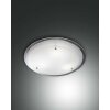 Fabas Luce HILL ceiling lamp chrome, 2-light sources