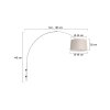 Steinhauer SPARKLED LIGHT Wall Light brushed steel, 1-light source