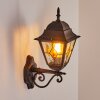 CHATELAIN Outdoor Wall Light copper, black, 1-light source