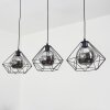 UARAU Pendant Light black, 3-light sources