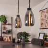 LAROBE Pendant Light black, 2-light sources