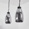 LAROBE Pendant Light black, 2-light sources