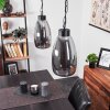 LAROBE Pendant Light black, 2-light sources
