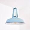 CHIMAY Pendant Light blue, 1-light source