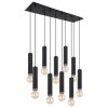 Globo MARION Pendant Light black, 10-light sources