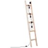Brilliant LADDER Floor Lamp Ecru, black, 3-light sources